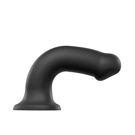 Strap On Me Silicone Dual Density Bendable Dildo XLarge - Black - Image 2