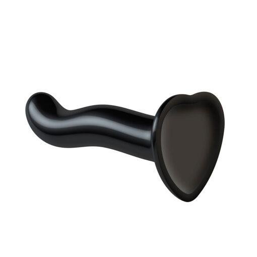 Strap On Me Prostate & G Spot Curved Dildo Medium - Black - Image 2