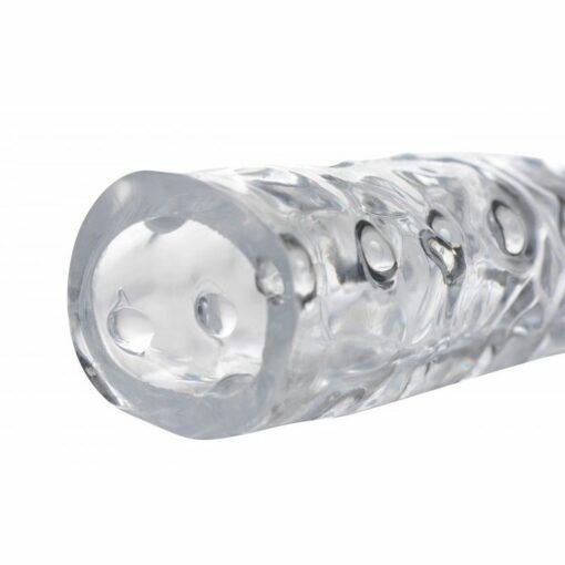 Size Matters 3 Inch Clear Penis Enhancer Sleeve - Image 2