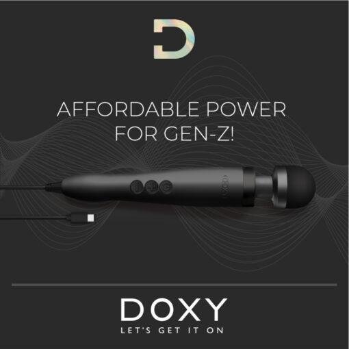 Doxy Wand 3 Black USB Powered - Image 3