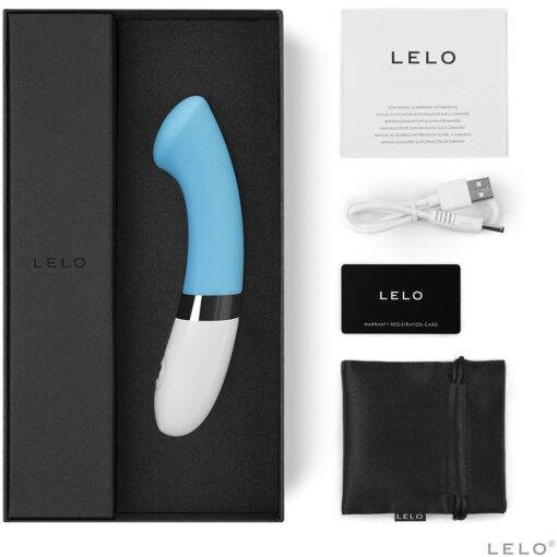 Lelo Gigi 2 Turquoise Blue G Spot Vibrator - Image 2