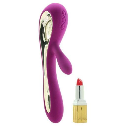 Lelo Soraya 2 Dual Rabbit Vibrator Deep Rose - Image 4