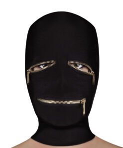 Ouch Extreme Zipper Mask With Eye And Mouth Zipper