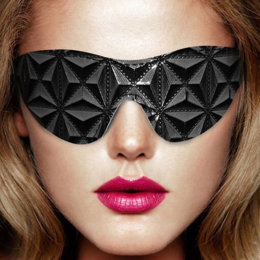 Ouch Black Luxury Eye Mask - Image 3