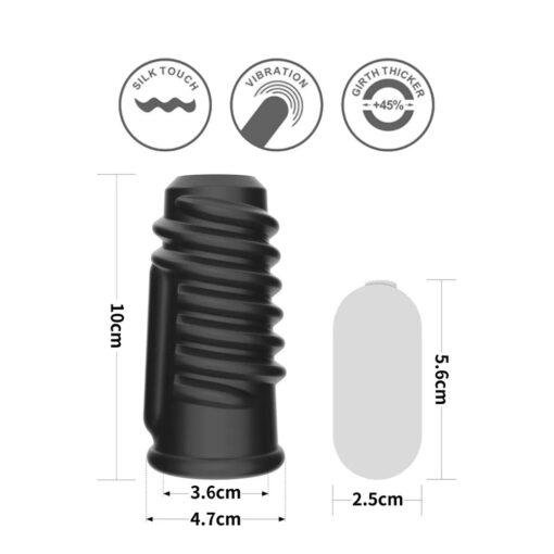 Lovetoy Spiral Vibrating Penis Sleeve - Image 4