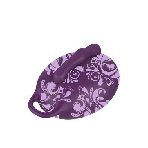 Bouncy Bliss Sit On Vibrator - Purple