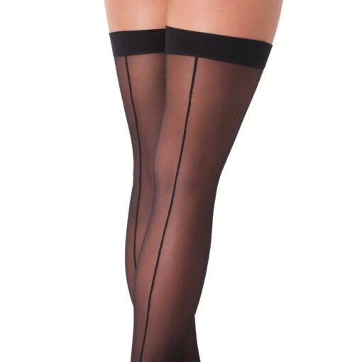 Black Sexy Stockings with Seem